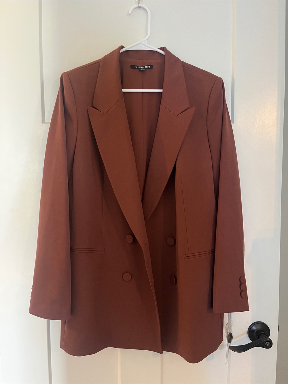Gianni Bini Rust-Brown Blazer